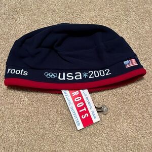 Vintage Roots USA 2002 Olympics Hat NWT